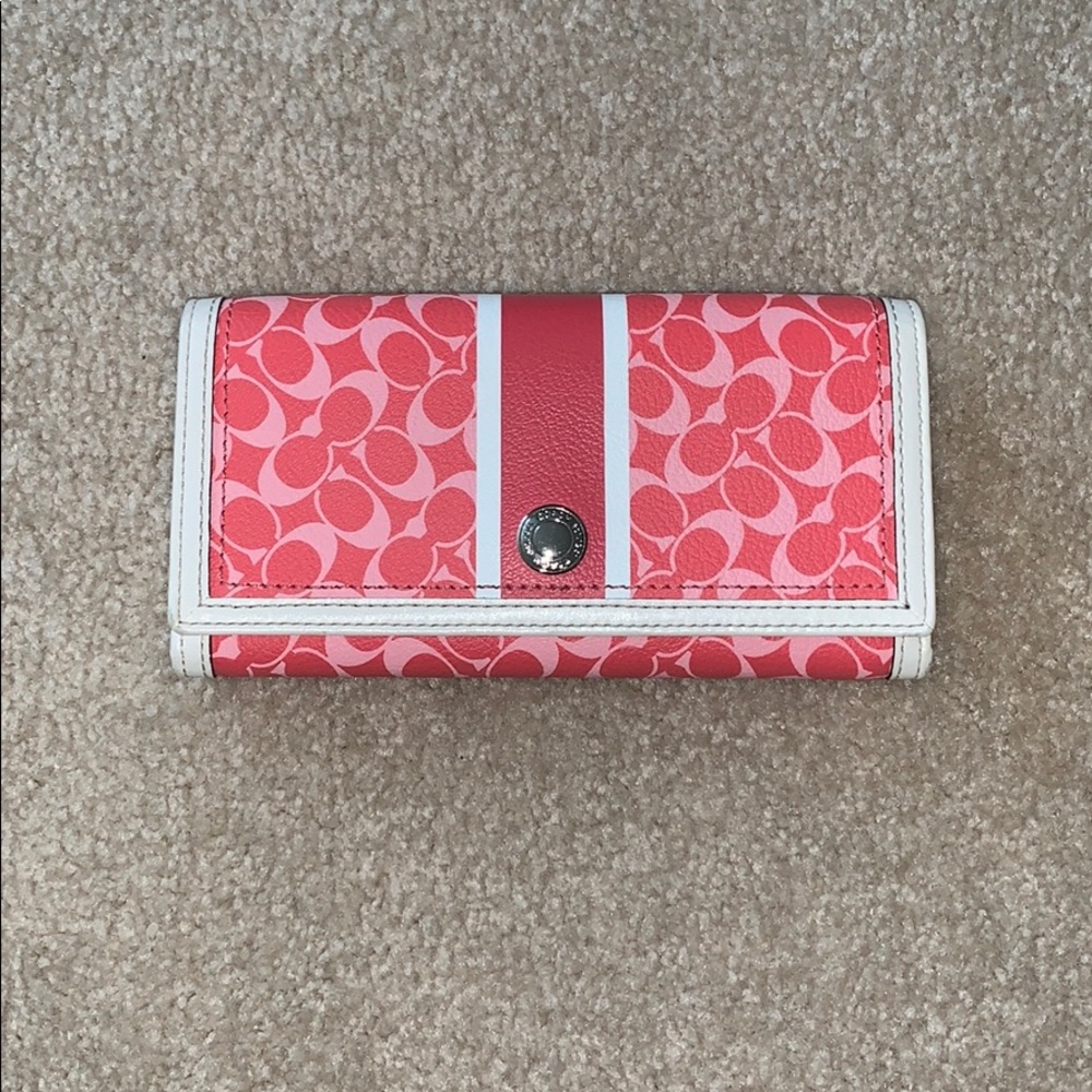 Authentic Limited Edition Coach Large Wallet
